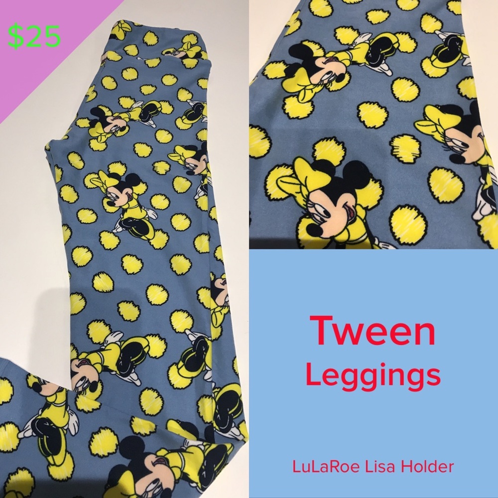Disney Tween LuLaRoe Leggings